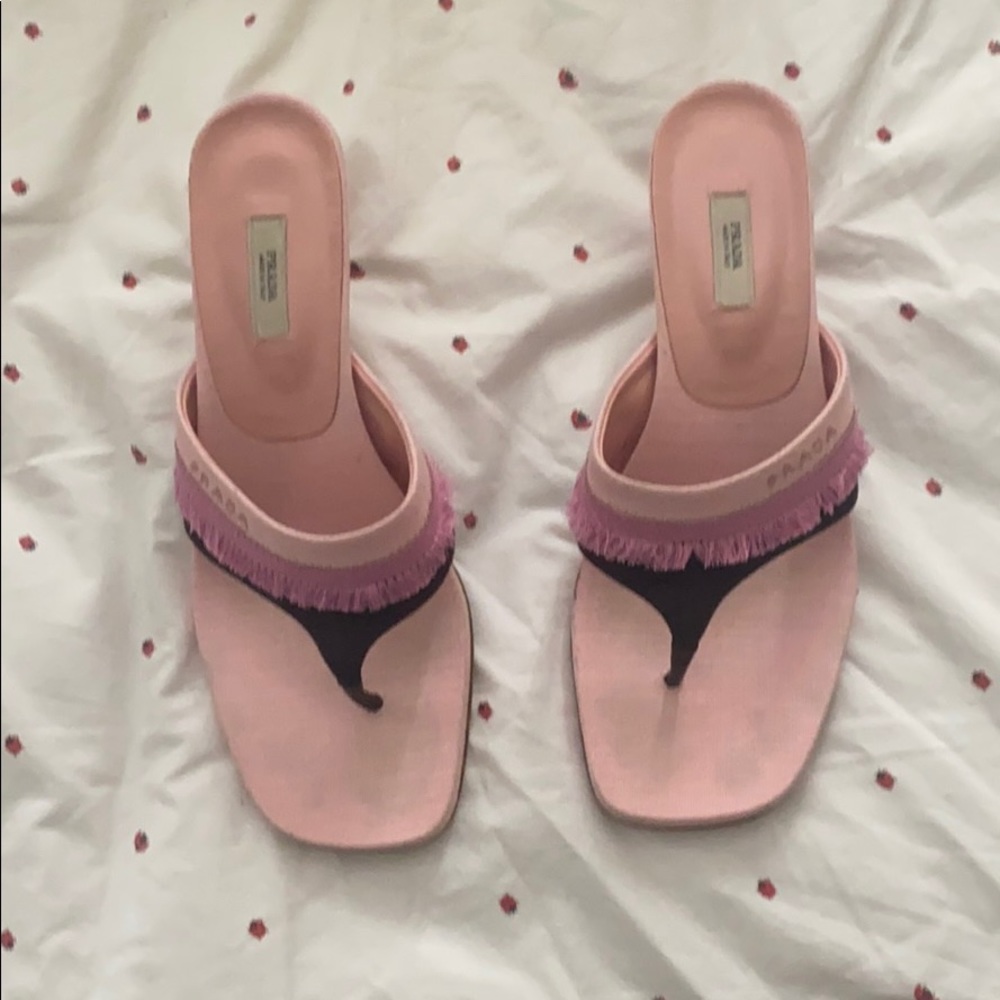 PRADA KITTEN HEELS
